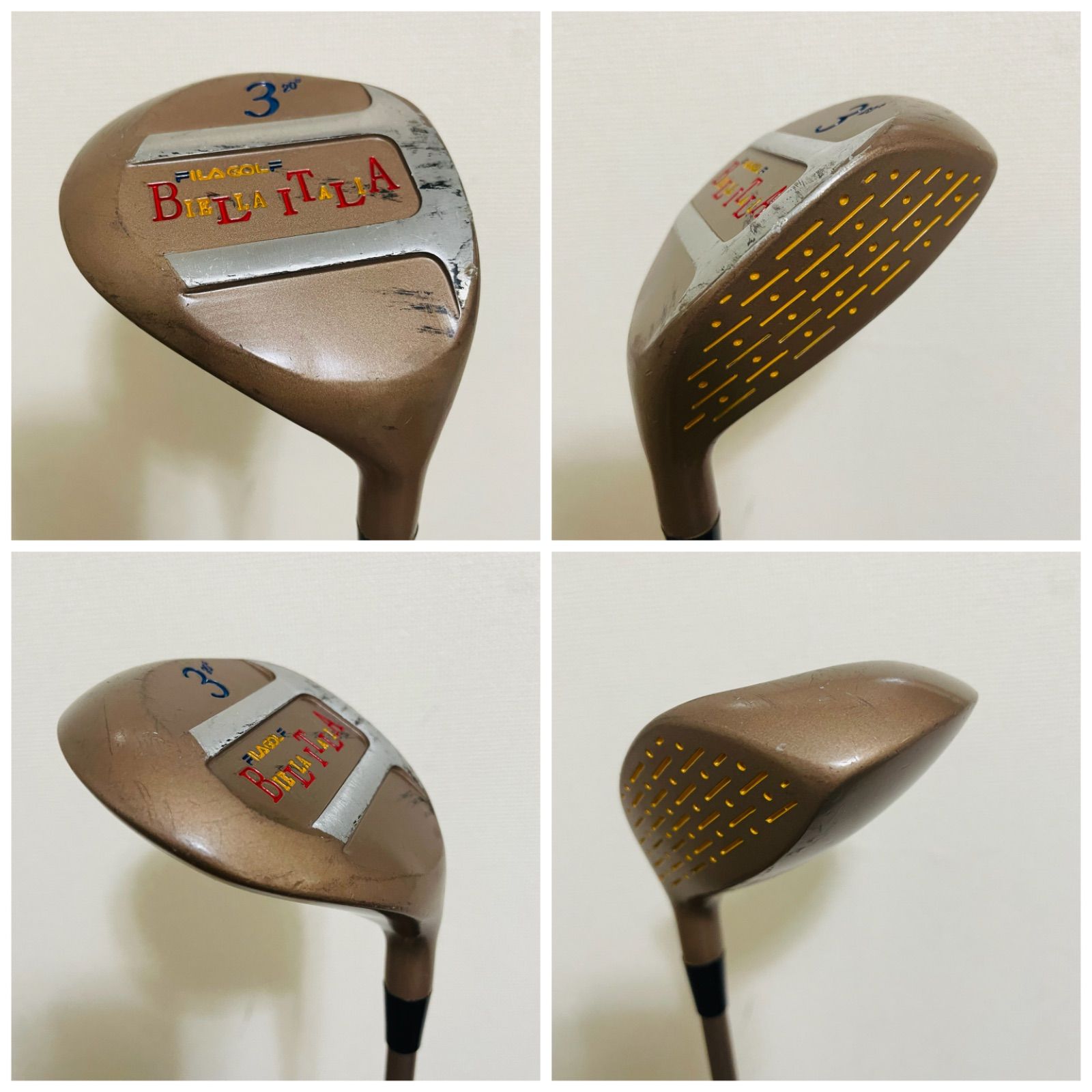 9096 FILA フィラ レディース 右利き ゴルフクラブ7本セット 女性用 キャディバッグ WHITEMONARCHHOTEL_COM