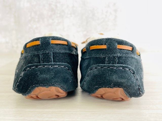 展示品 UGG アグ W DAKOTA 23.0cm ブラック ダコタ モカシン / 63176
