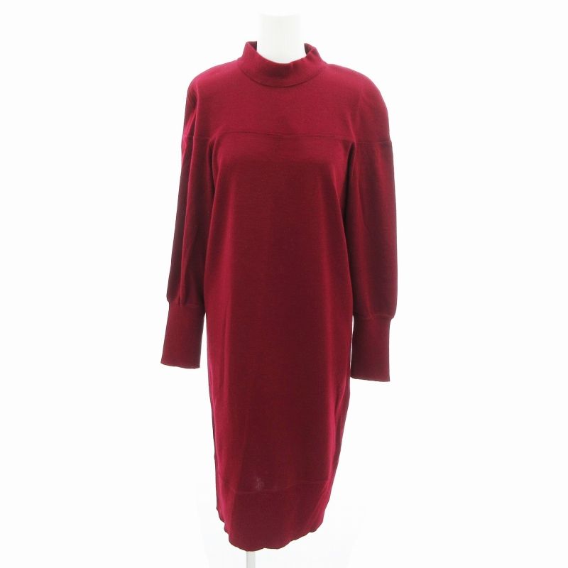 グッチ GUCCI ヴィンテージ ワンピース ウール ハイネック ロング 長袖  