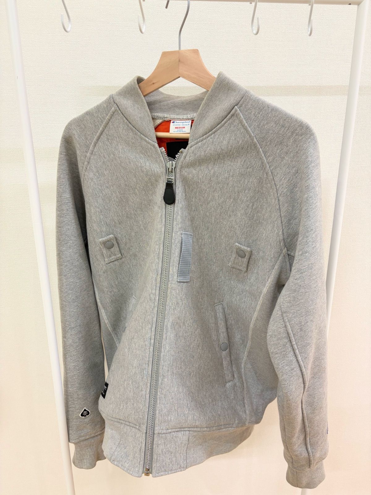 STUSSY×champion MA-1 - メルカリ