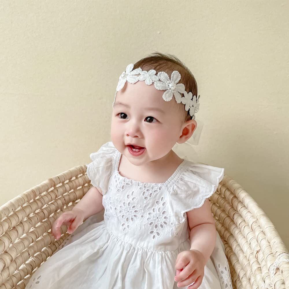 髪飾り ヘアアクセサリー レースバンド ヘッドドレス 女の子 ゴ