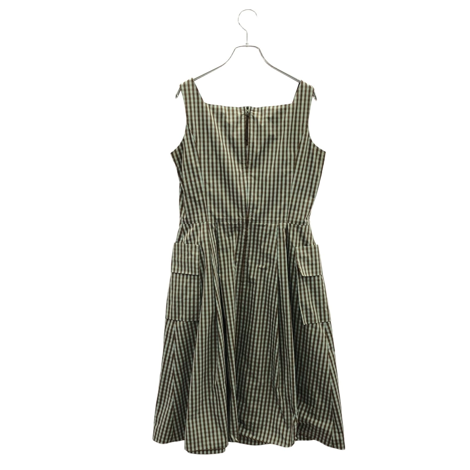 FOXEY NEW YORK ワンピース ギンガムチェック ノースリーブ フォクシー ニューヨーク FOXEY NEW YORK ワンピース