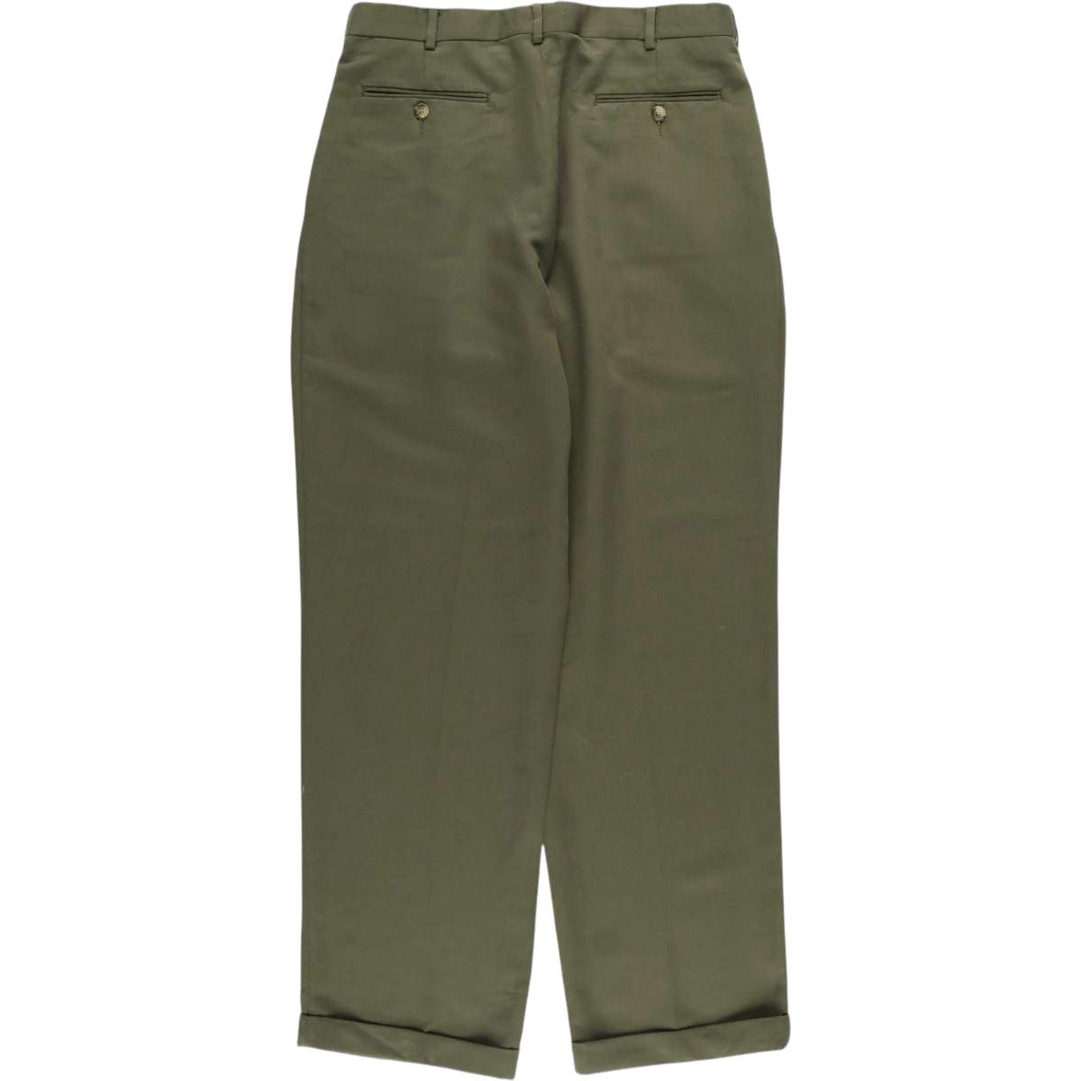 古着 90年代 ラルフローレン Ralph Lauren CHAPS チャップス ツータック スラックスパンツ メンズw34相当 ヴィンテージ|eaa580346