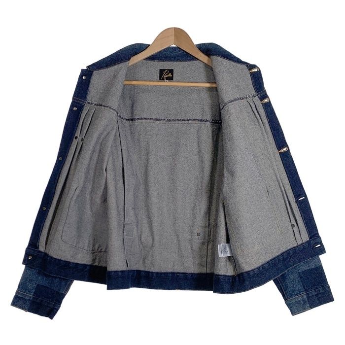 値下げ！ニードルス　ジャケット　インディゴ 20%OFF】NEEDLES(ニードルス) Synthetic Leather Python Track