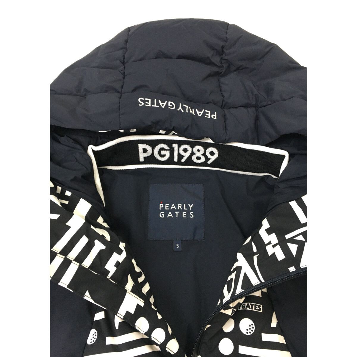 パーリーゲイツ　ダウン　サイズ5 中古 メンズ パーリーゲイツ PEARLY GATES ダウンジャケット 5(L