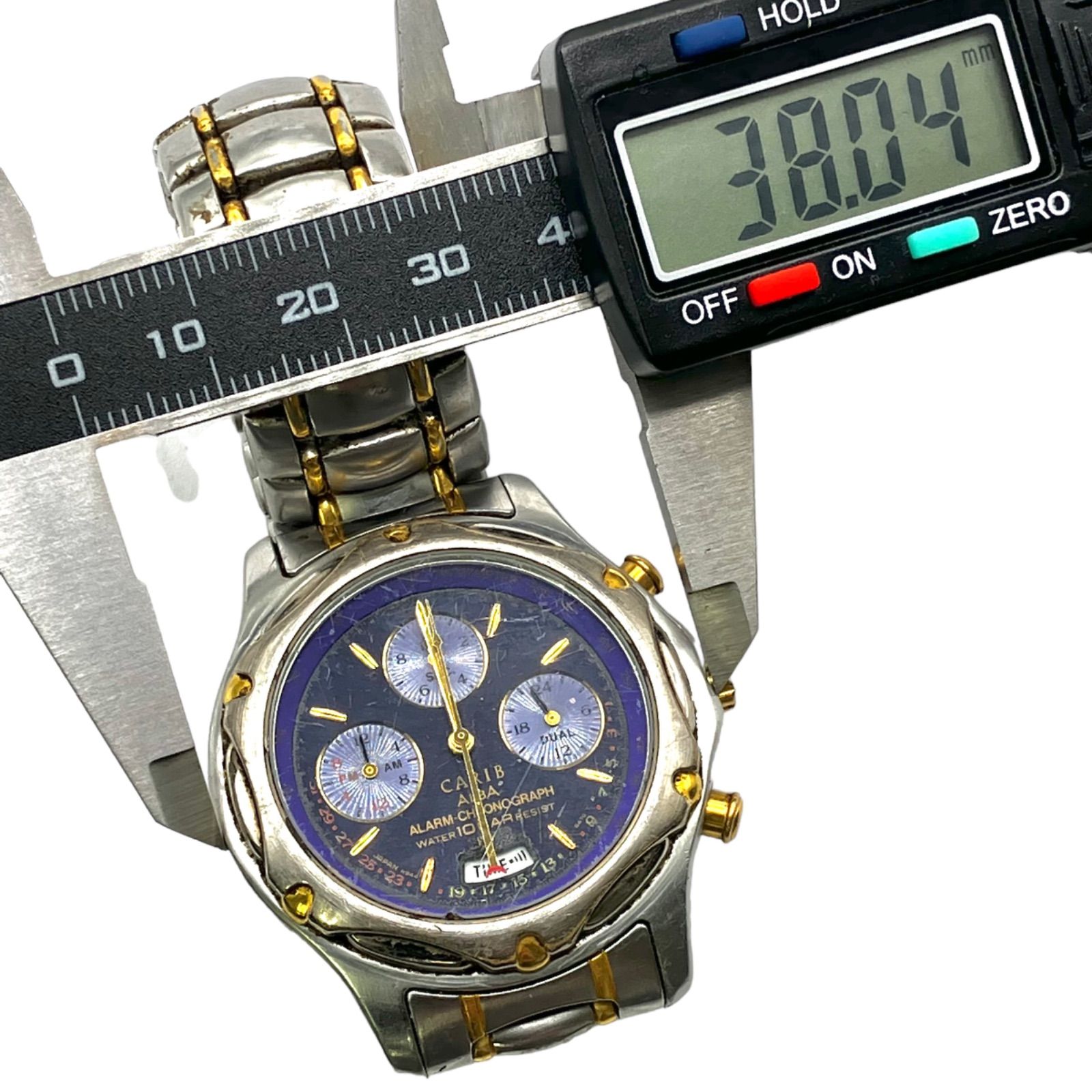 Carib alba alarm online chronograph