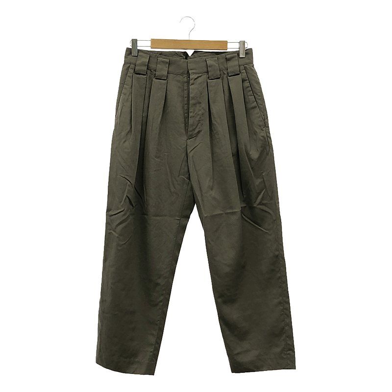 ※限定値下中【大人気•完売品】stein シュタイン ダブルワイドトラウザーズ stein（シュタイン）2022SS 22SS DOUBLE WIDE TROUSERS ダブル