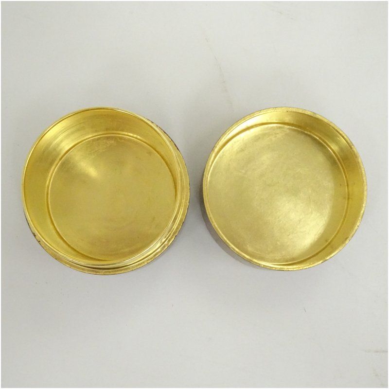 内金桑中次棗（箱付） 茶道 茶道具 おしゃれ 茶器 なつめ 茶入