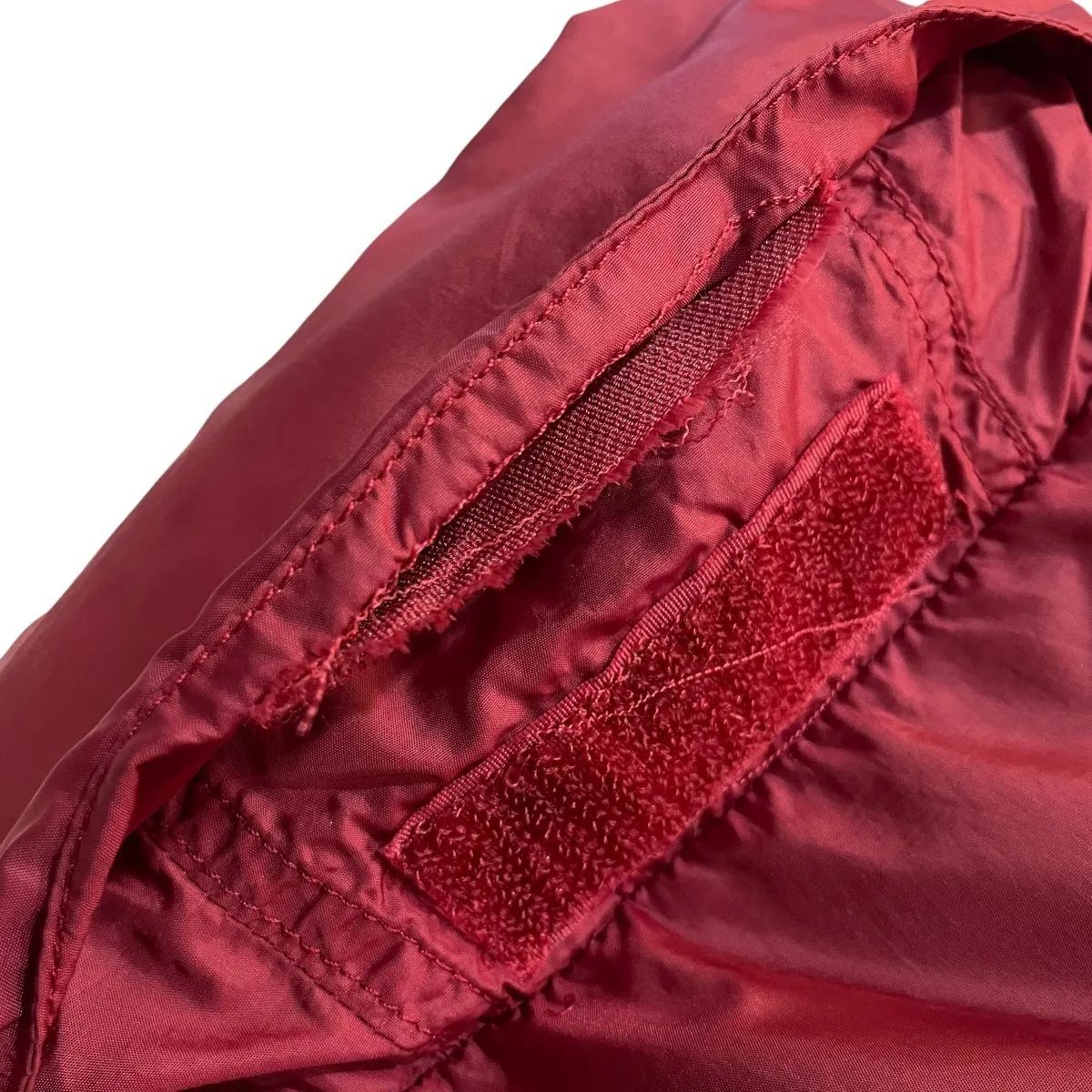 00s THE NORTH FACE ヌプシベスト ダウンベスト センターロゴ エンジ L 