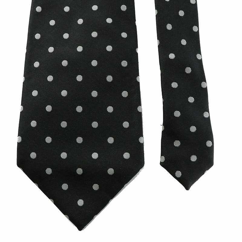 トムフォード ネクタイ ドット シルク 新品 TOM FORD (トムフォード) シルク100％ 総柄 ネクタイ メンズ