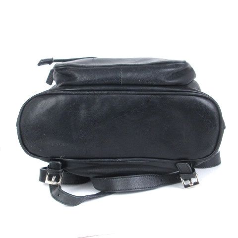 グッチ GUCCI ジャッキー ミニ リュックサック デイパック 巾着型 レザー 0030245 黒 ブラック 鞄