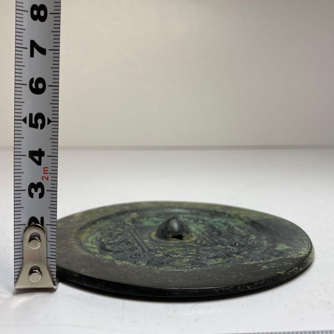 中国漢時代 古銅古鏡 四獣鏡 185g 東h6-0421☆1Fトトチ - メルカリ