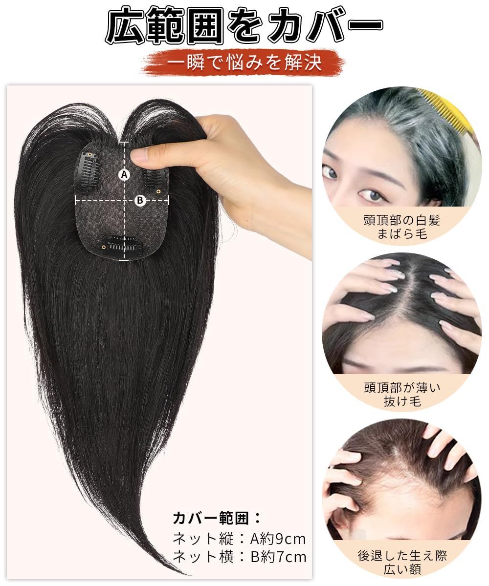 部分ウィッグ