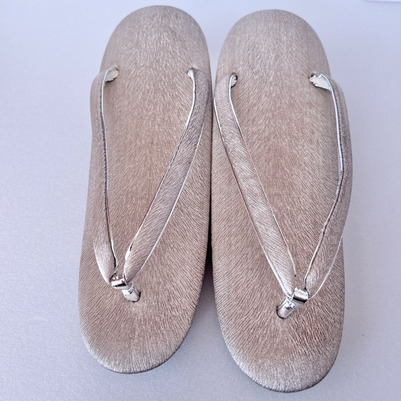 振袖用 成人式用 草履バッグセット 桜刺繍 ピンク×シルバー 草履23cm