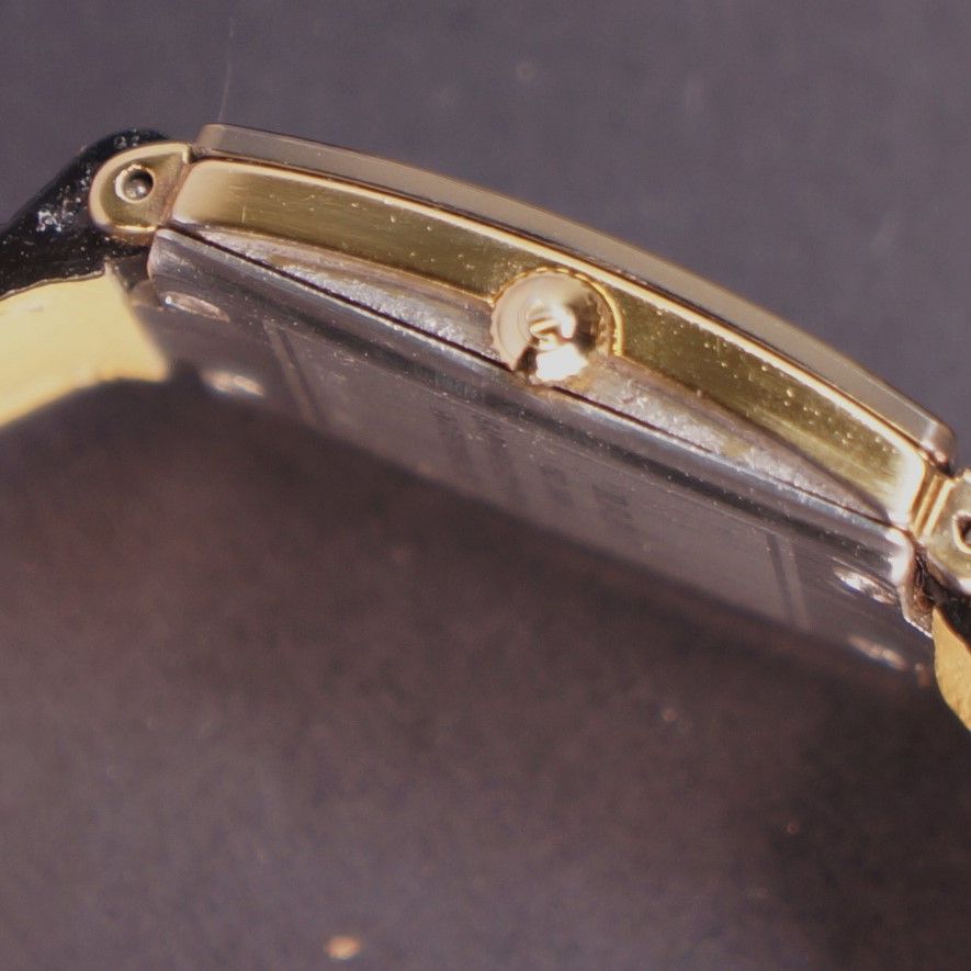 稼働品】RADO フローレンス 白文字盤 アンティーク新品ベルト 電池交換  