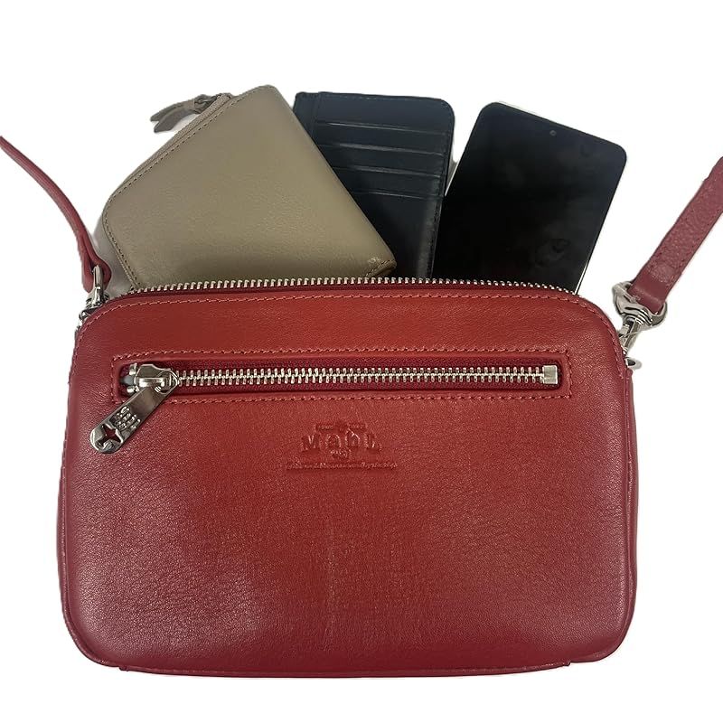  フルタック ショルダー akkit アキット マルチポケットミニショルダーバッグ 7 M 3-1159 RED レッド 旅行かばん備品 小物 旅行かばん 小分けバッグ