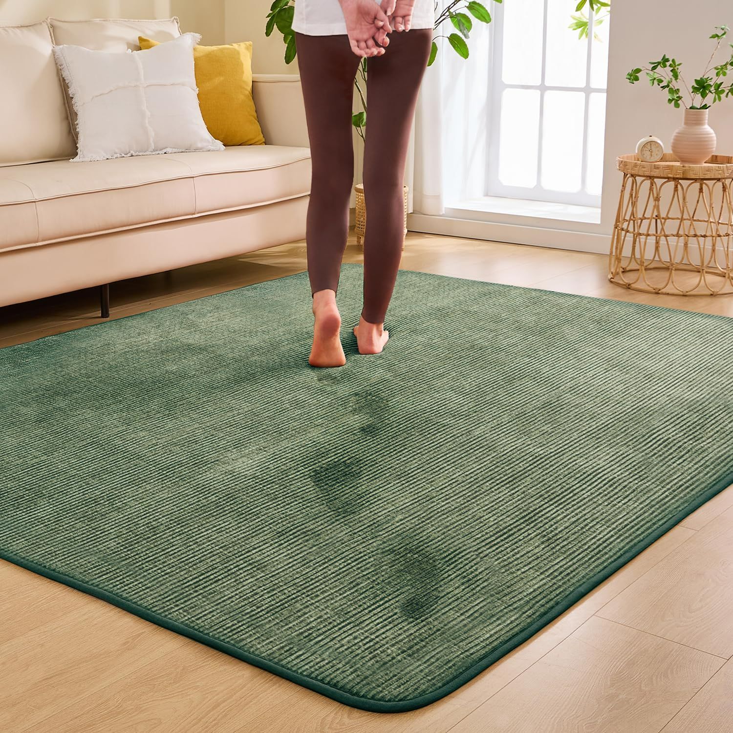 240枚⭐タイルカーペット ジョイントマット 吸着タイプ 防音 洗濯可