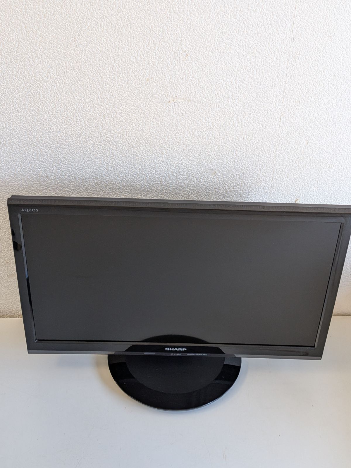 2019年製 SHARP AQUOS 液晶 テレビ 19インチ 2 T‐C 19 AD リモコン付き アクオス