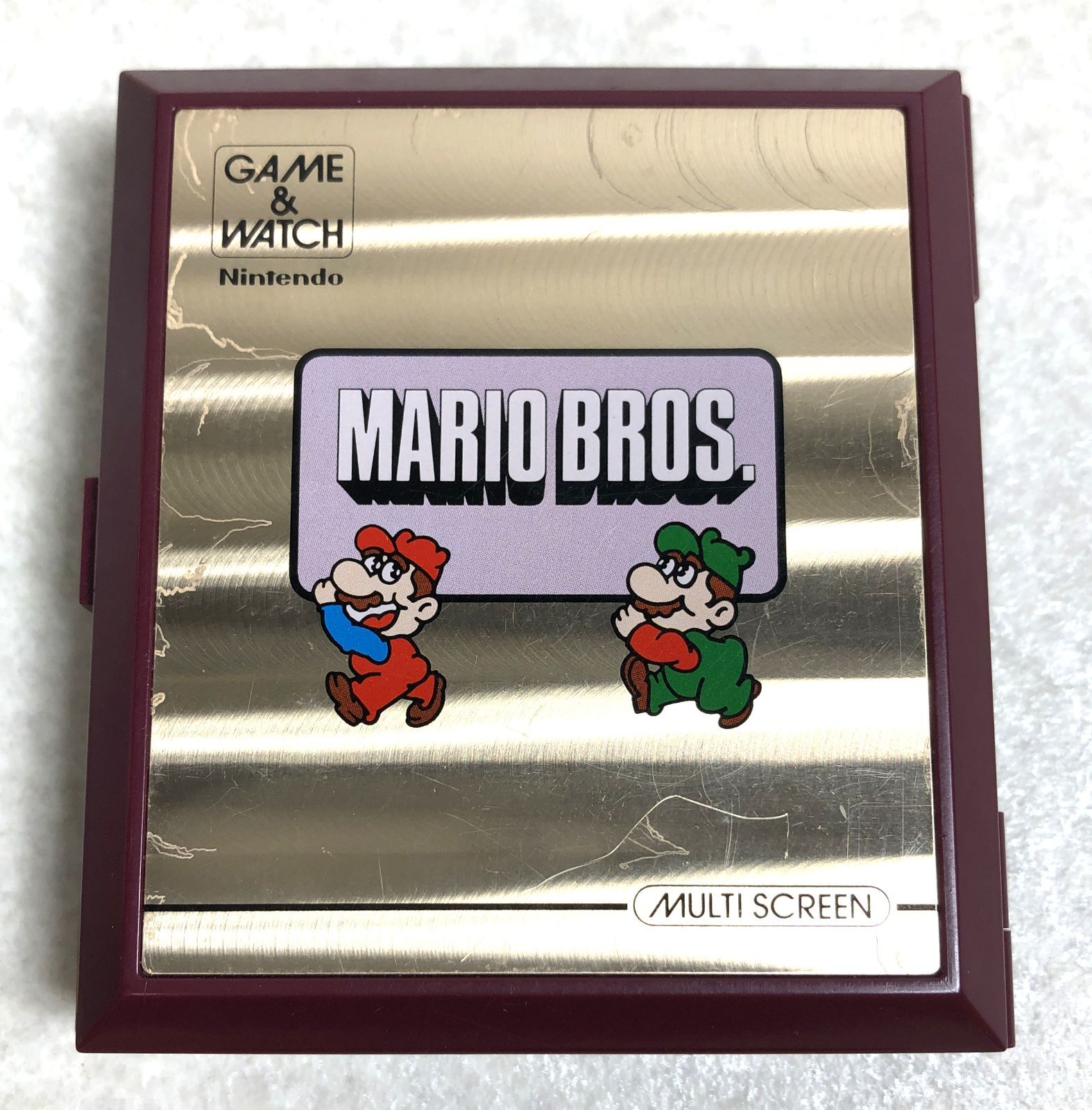 DH1059】ジャンク ニンテンドー ゲームウォッチ マリオ
