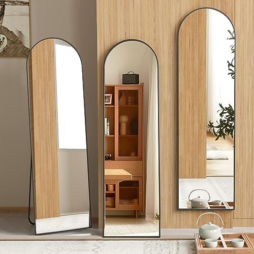 美品】大型姿見 スタンドミラー（アーチ）