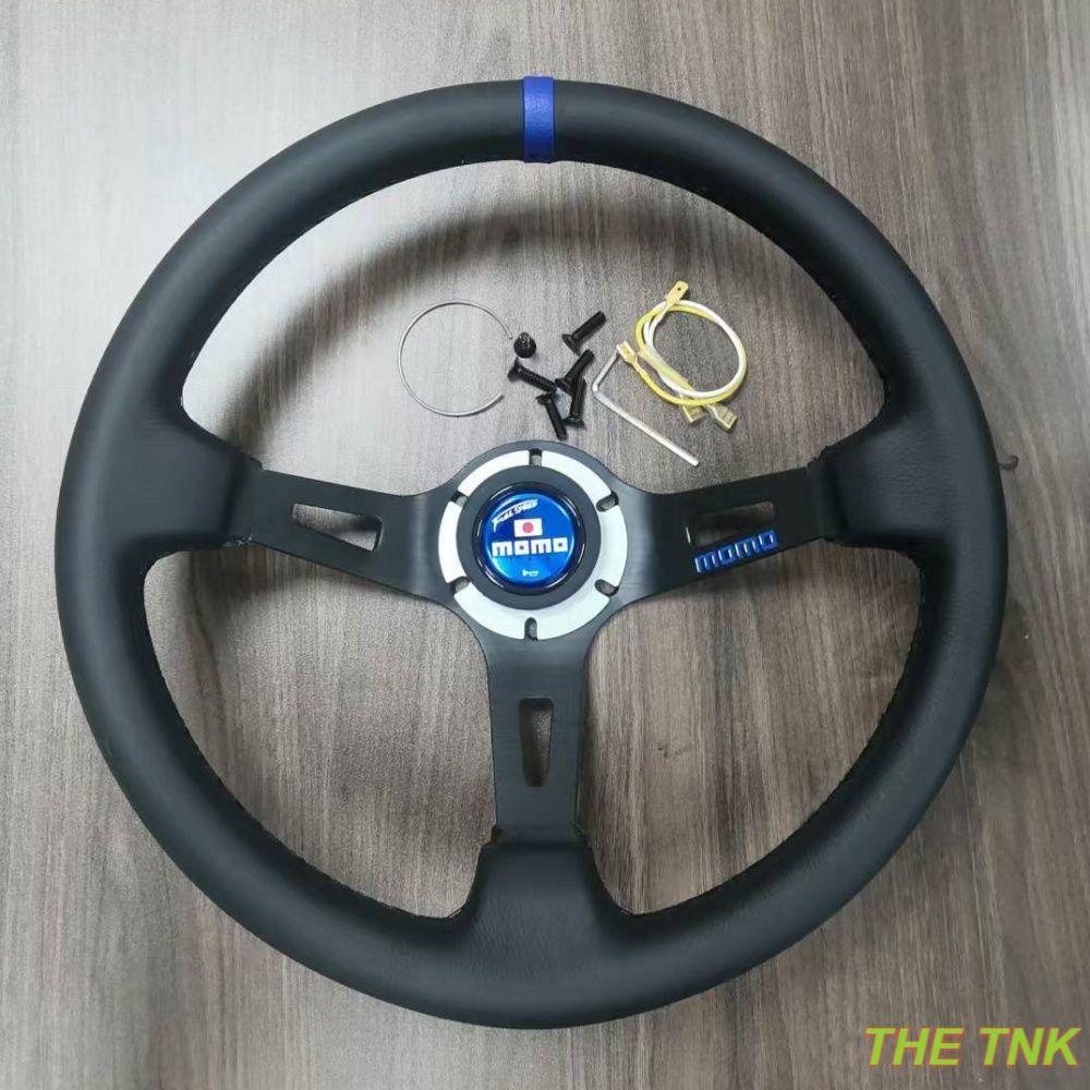 豊富な，2025 中古品 MOMO RACE 35パイ モモステアリング