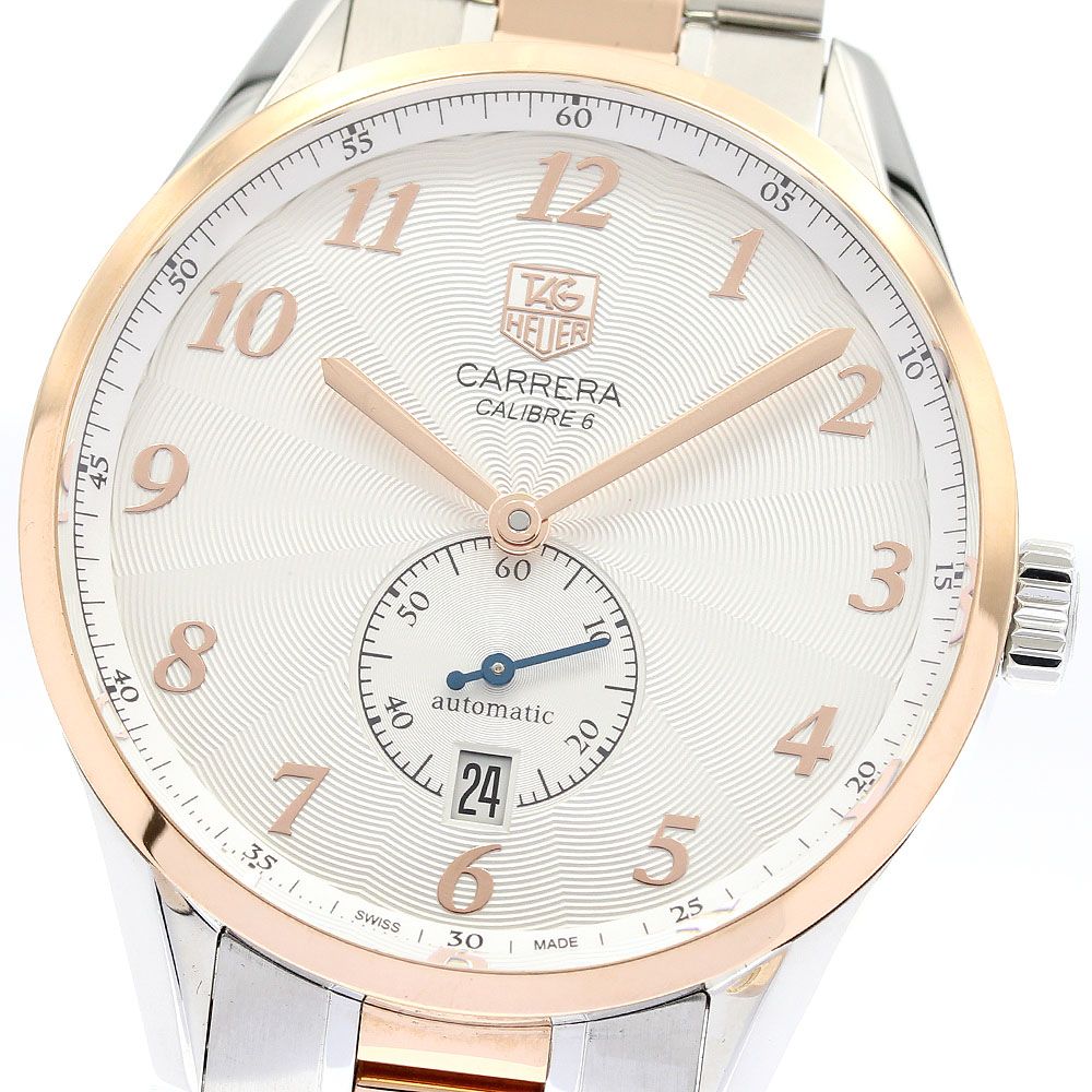 稼働品 タグホイヤー カレラ キャリバー6 自動巻き トラベル