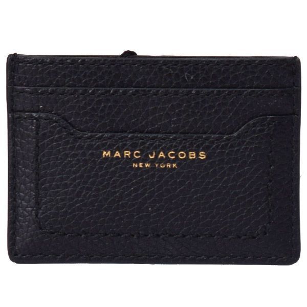 マークジェイコブス カードケース MARC JACOBS ペブルレザー