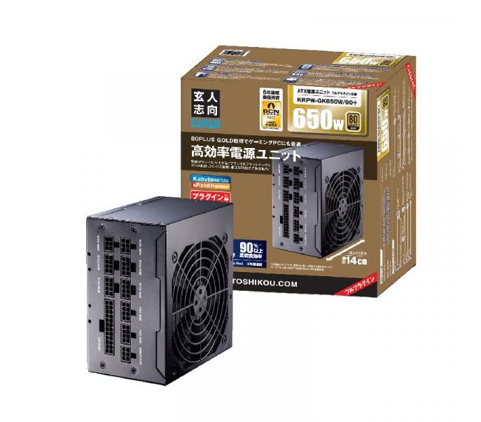 玄人志向 KRPW-GK650W/90+