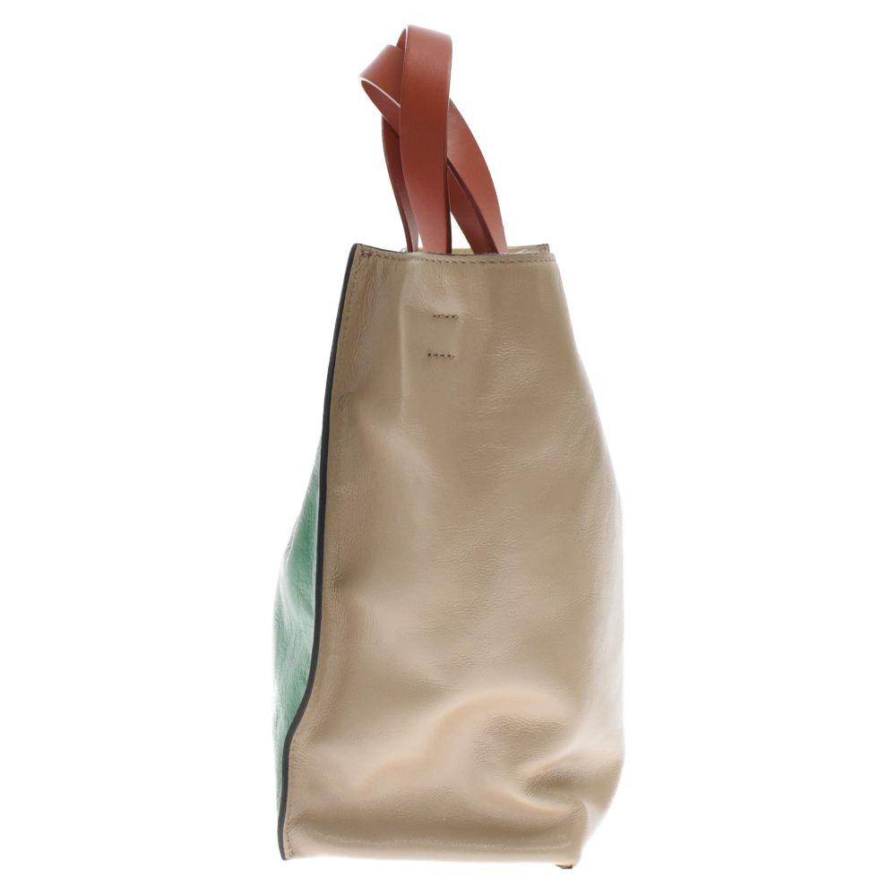 MARNI (マルニ) MUSEO SOFT E/W SMALL ロゴプリント2WAYハンドバッグ  