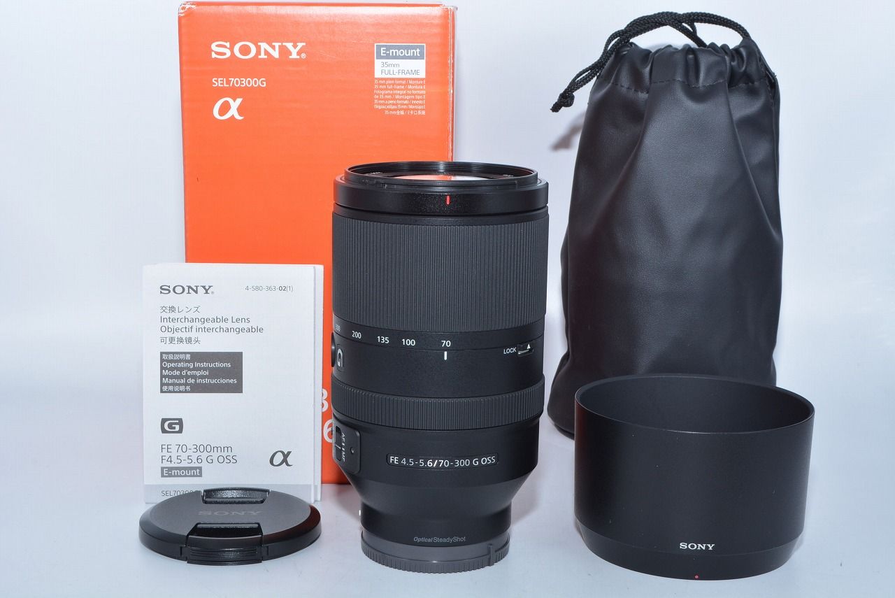 ソニー SONY FE 70-300mm F4.5-5.6 G OSS Eマウント35mm SEL70300G - メルカリ