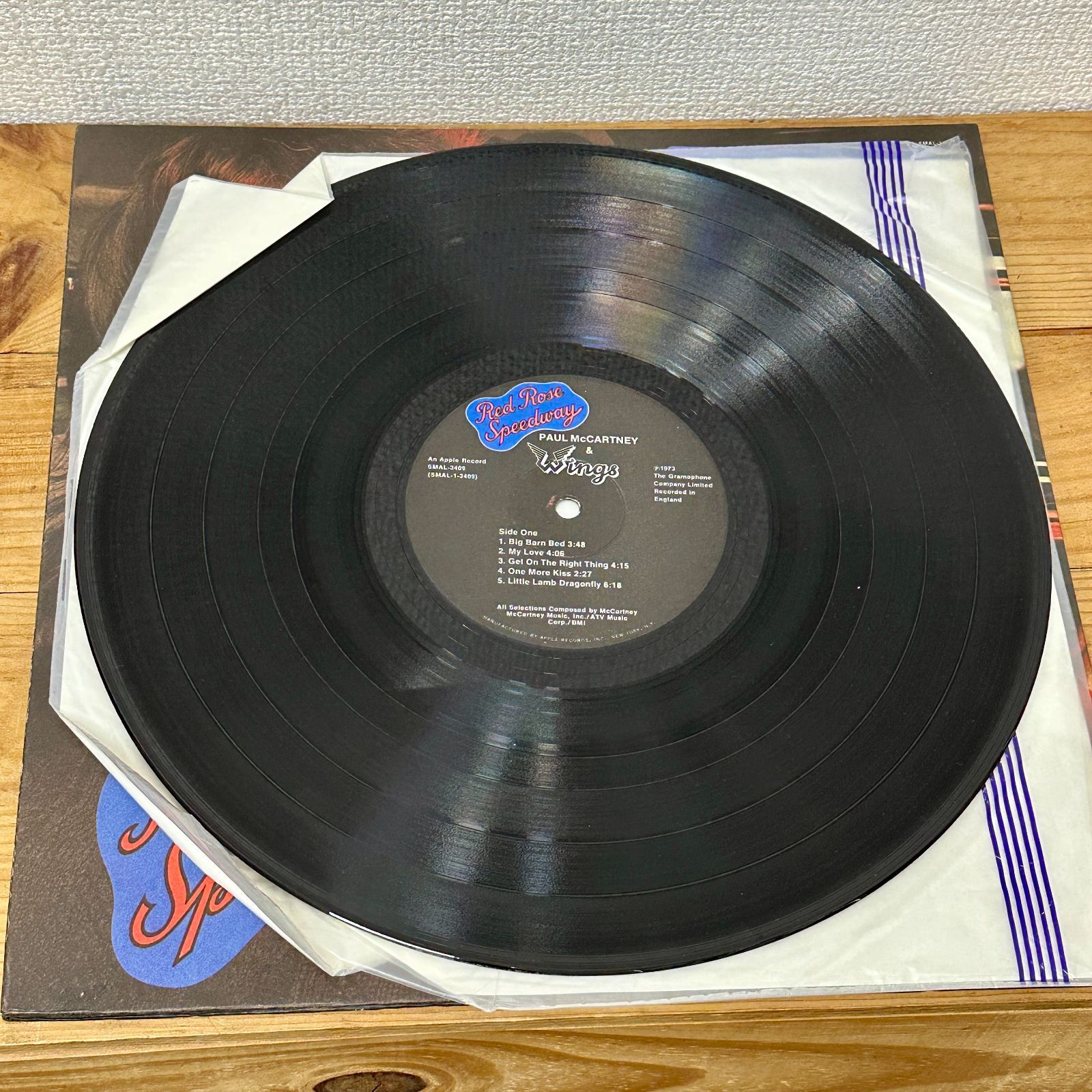 RED ROSE SPEEDWAY ／ポール・マッカートニー＆ウィングス LPレコード