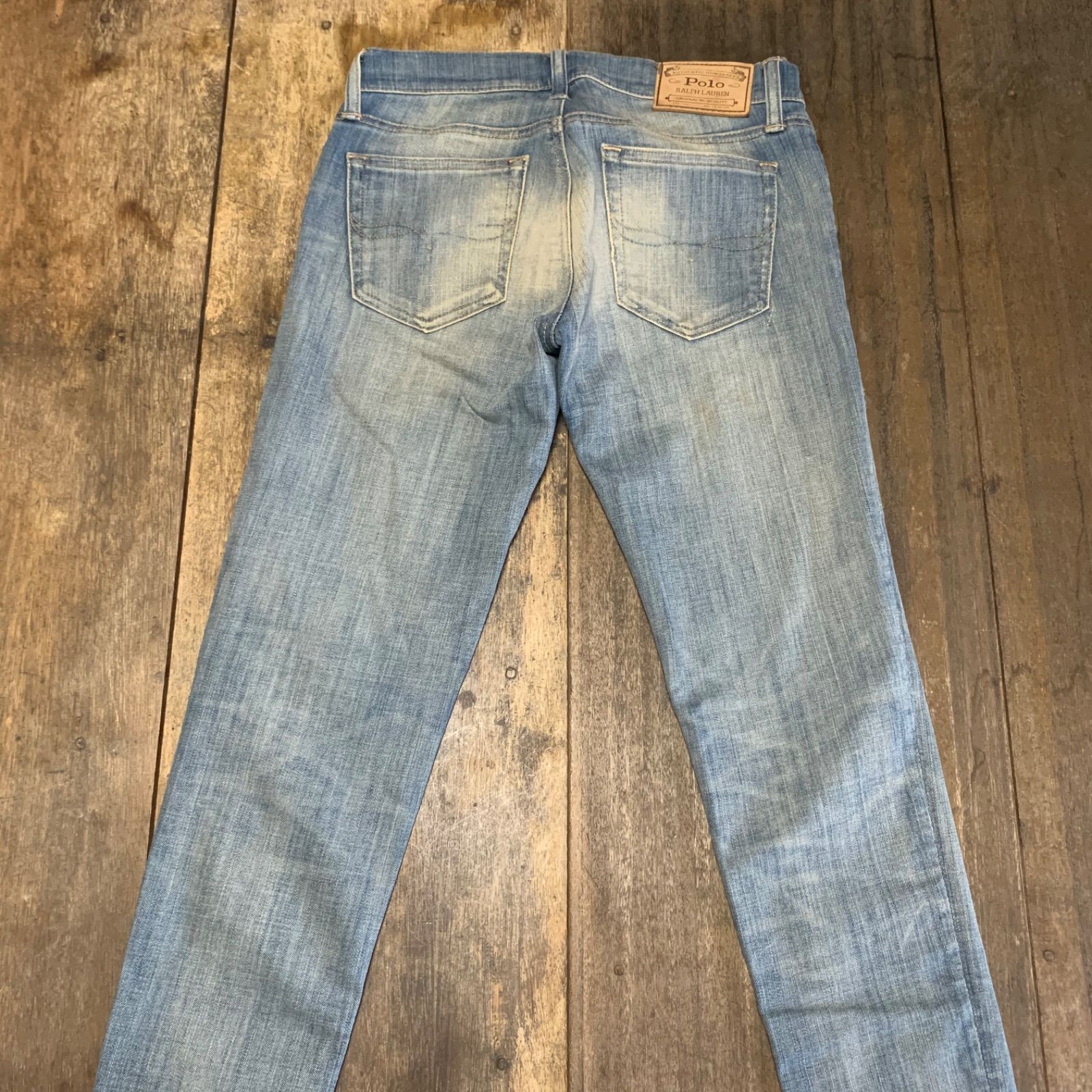 POLO Ralph Lauren ラルフローレン スキニー デニムジーンズ27 - メルカリ