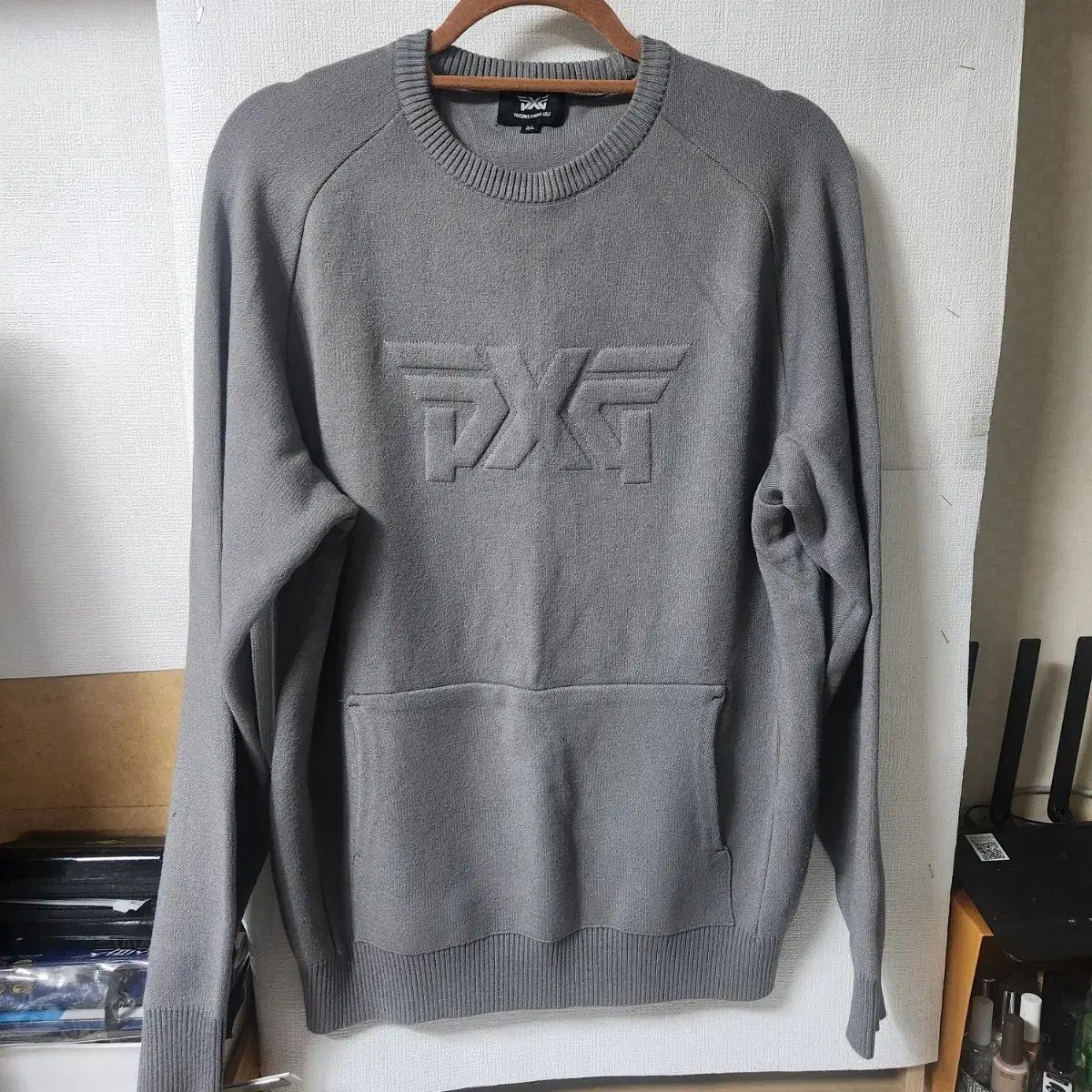 PXG ゴルフ ウール セーター XL グレー
