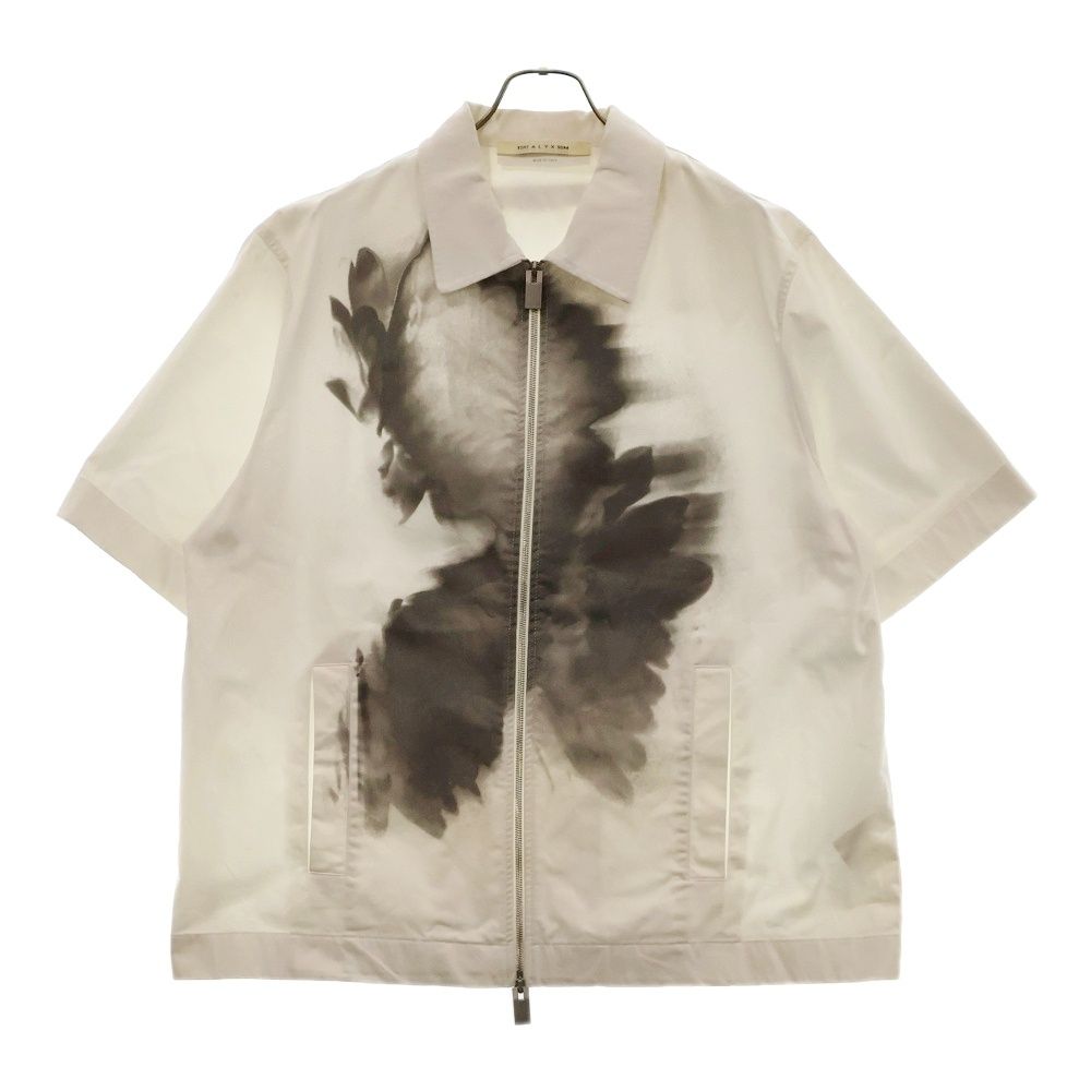 1017 ALYX 9SM (アリクス) PAINT SPLATTER ZIP SHIRT ペイント加工 