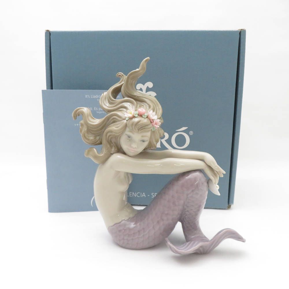 LLADRO　リヤドロ　フィギュリン　可愛いアイリス 美品 LLADRO リヤドロ 1413 イリュージョン フィギュリン 1点