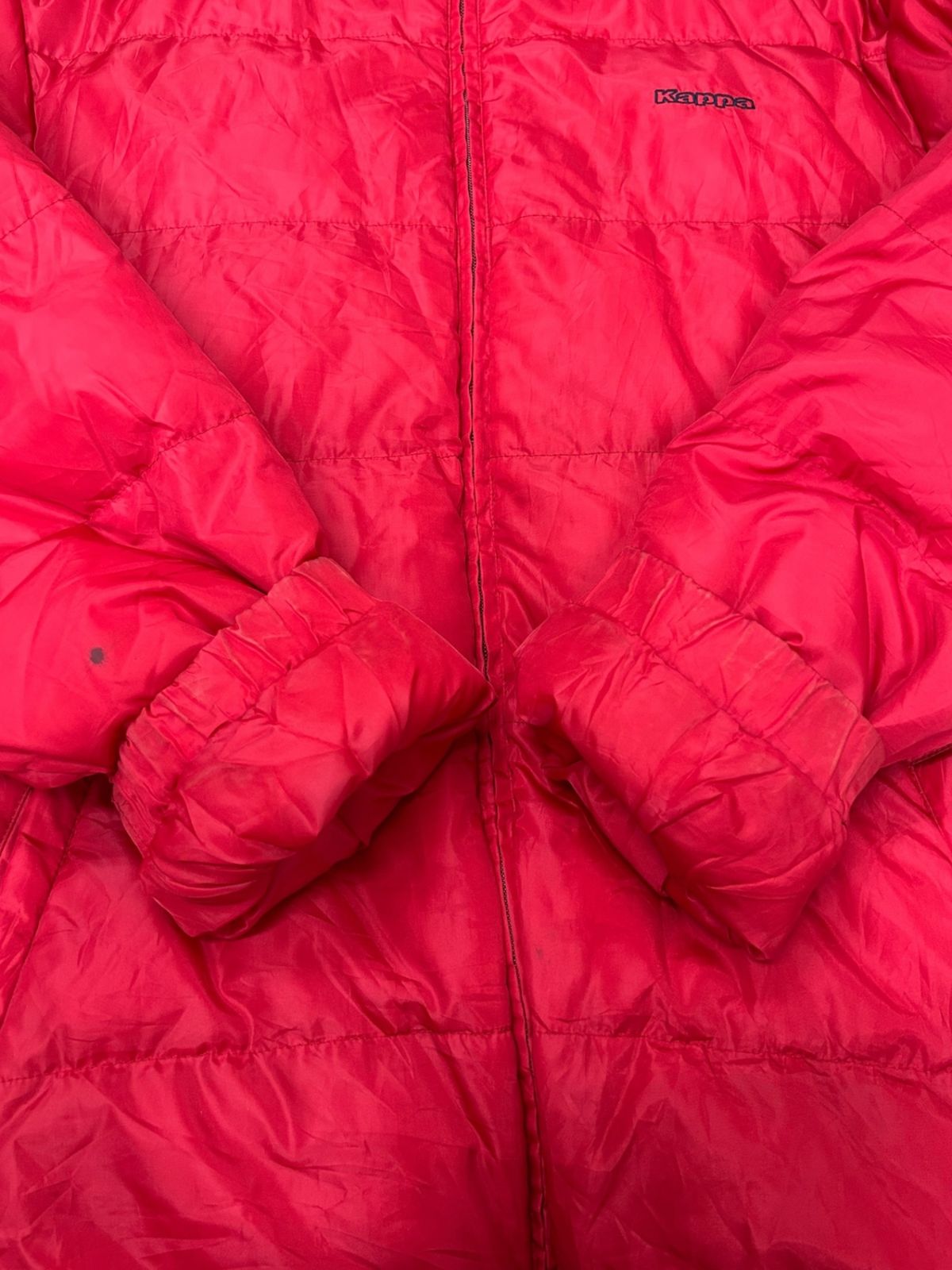 kappa (カッパ) ダウンジャケット 90s ジップアップ フルジップ L