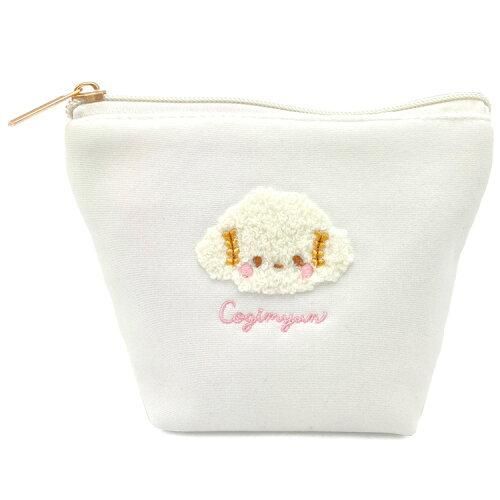 【新品・5営業日で発送】丸眞 サンリオ こぎみゅん もこもここぎみゅん ポーチ 化粧ポーチ 小物入れ (3825012200)【入数:3】