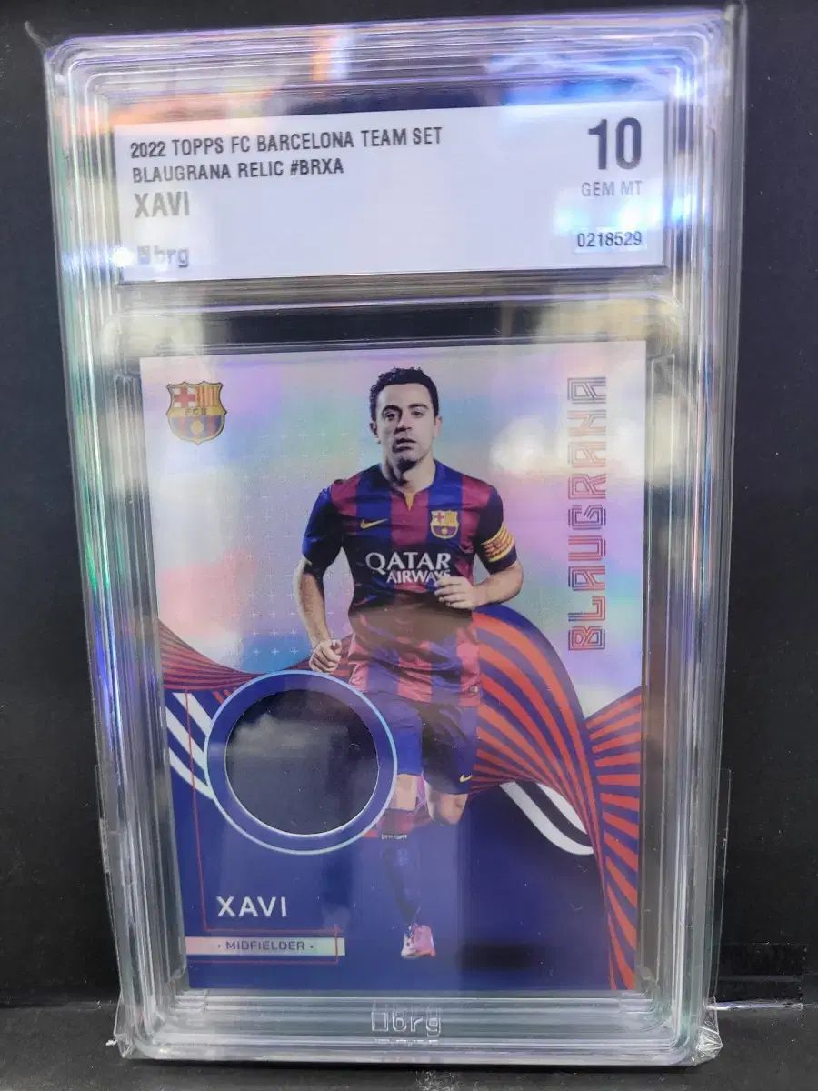 TOPPS バルセロナ サビ・エルナンデス ジャージ 10級