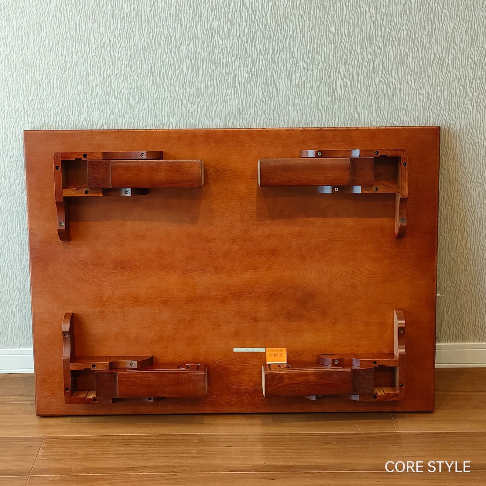 天然木 欅 一枚板 座卓 ローテーブル 無垢材 和家具 補修前提 60×50cm