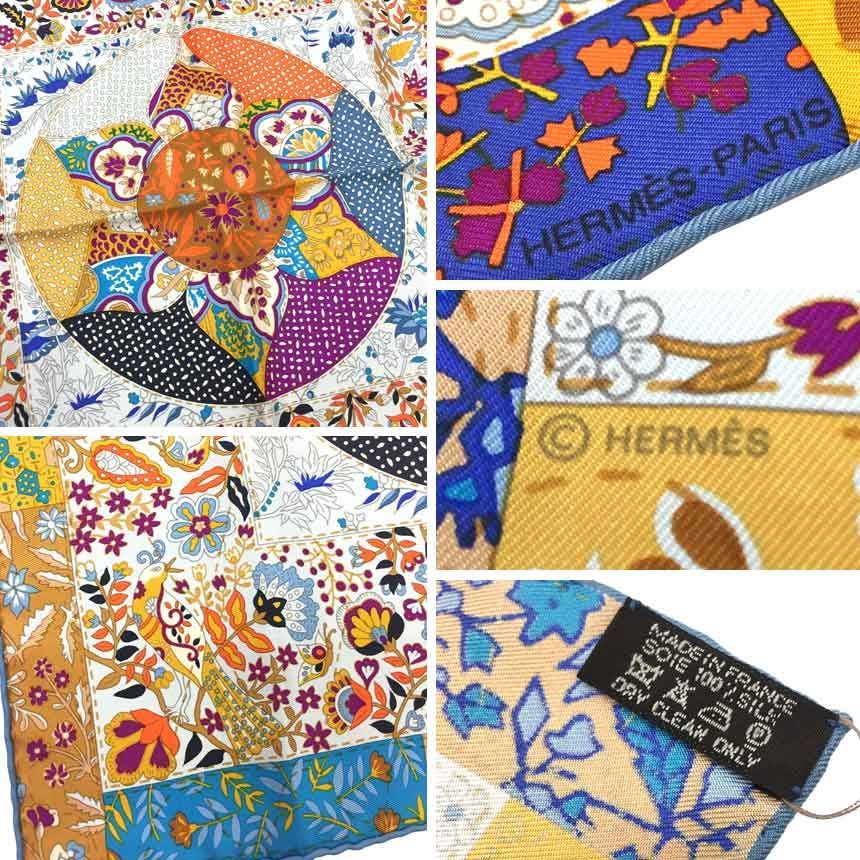 レア物 未使用 HERMES エルメス スカーフ カレ45 CARRE