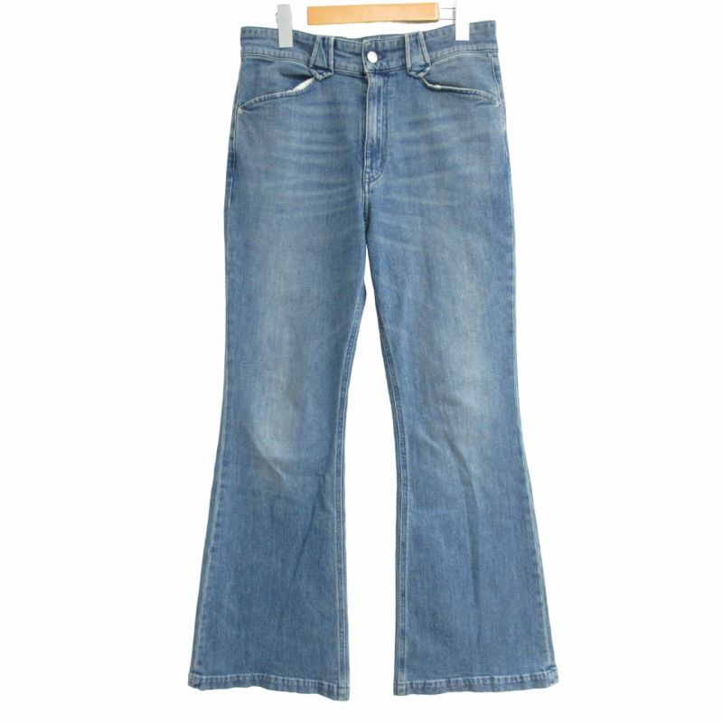 パンツ commission 22AW コミッション COMMISSION 22AW フレアデニム ベルボトム バック