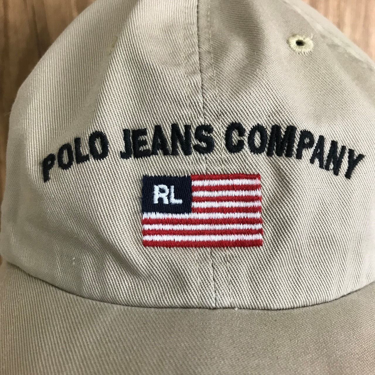 90s POLO JEANS CO. RALPH LAUREN ポロ ジーンズ  ラルフローレン キャップ 帽子 90年代 古着 s24072761