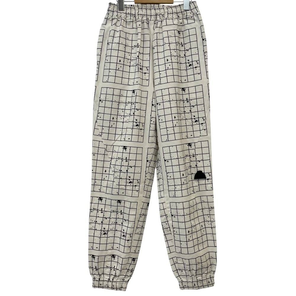 C.E シーイー CavEmpt PANELED GRID JOG PANTS イージーパンツ ユニセックス S ホワイト メンズ レディース 古着