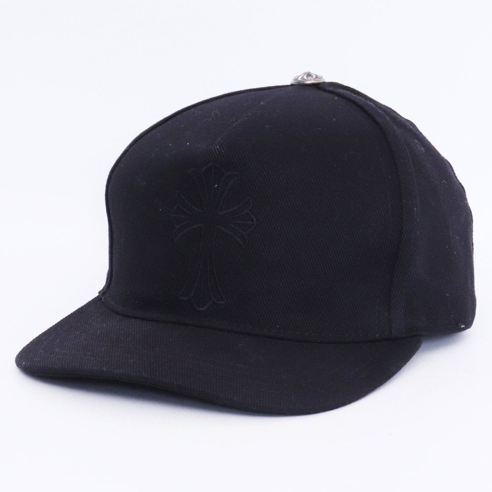 CHROME HEARTS クロムハーツ キャップ　クロスボール　ブラック クロムハーツホースシューベースボールキャップホワイト|クロム