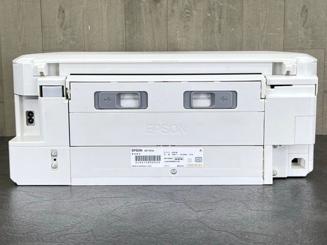 インクジェットプリンタ 【中古】 EPSON エプソン EP-707A C491M ホワイト 通電のみ / 58082 - メルカリ