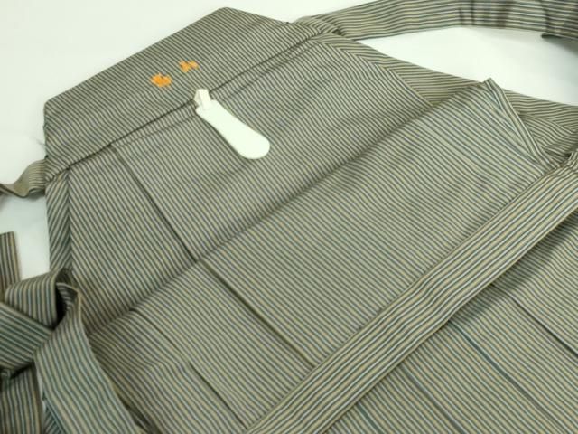 平和屋本店□極上 男性 馬乗り袴 縞 逸品 未使用 DZAA5896kh5 - メルカリ