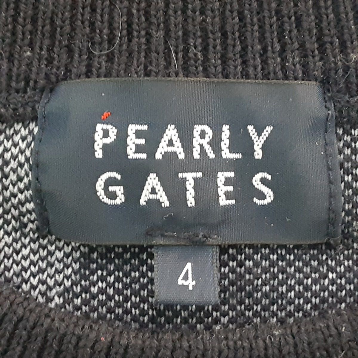 PEARLY GATES(パーリーゲイツ) 長袖セーター サイズ4 XL メンズ美品