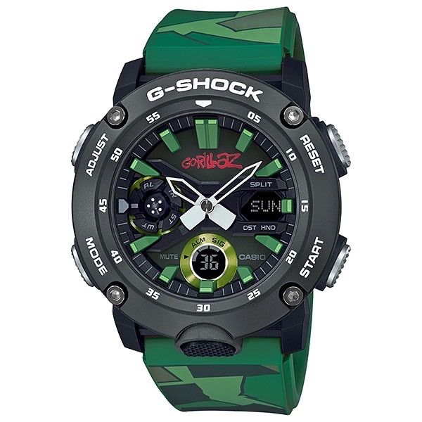 G-SHOCK×ゴリラズ コラボレーションモデル GA-2000GZ-3AJR - OTH