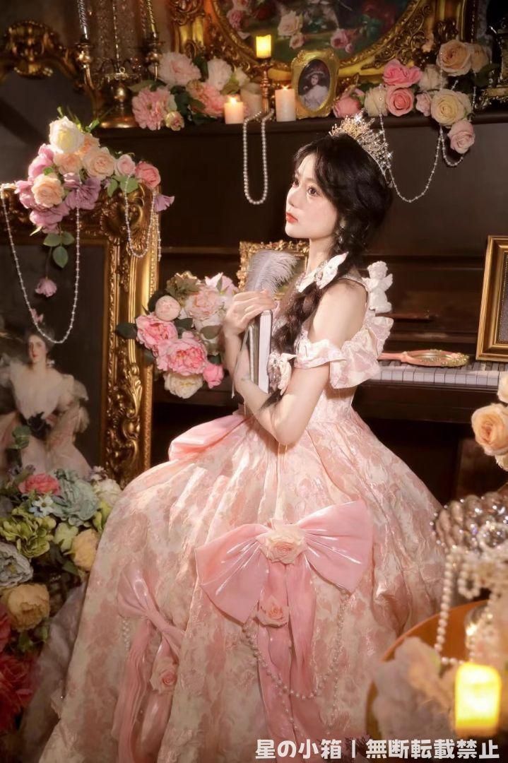lolita 豪華フルセット ハロウィン jsk オリジナル レトロ風 舞台演出 ワンピース LO-175 ロリータ 可愛 推し活 美しい刺繍 撮