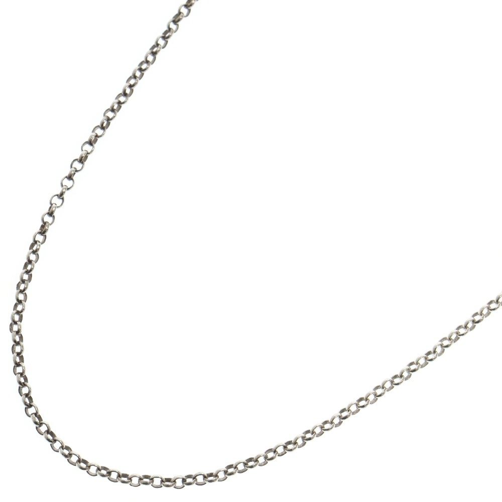 CHROME HEARTS (クロムハーツ) NECKCHAIN R20 ロールチェーンネックレス 20inch シルバー BCA084